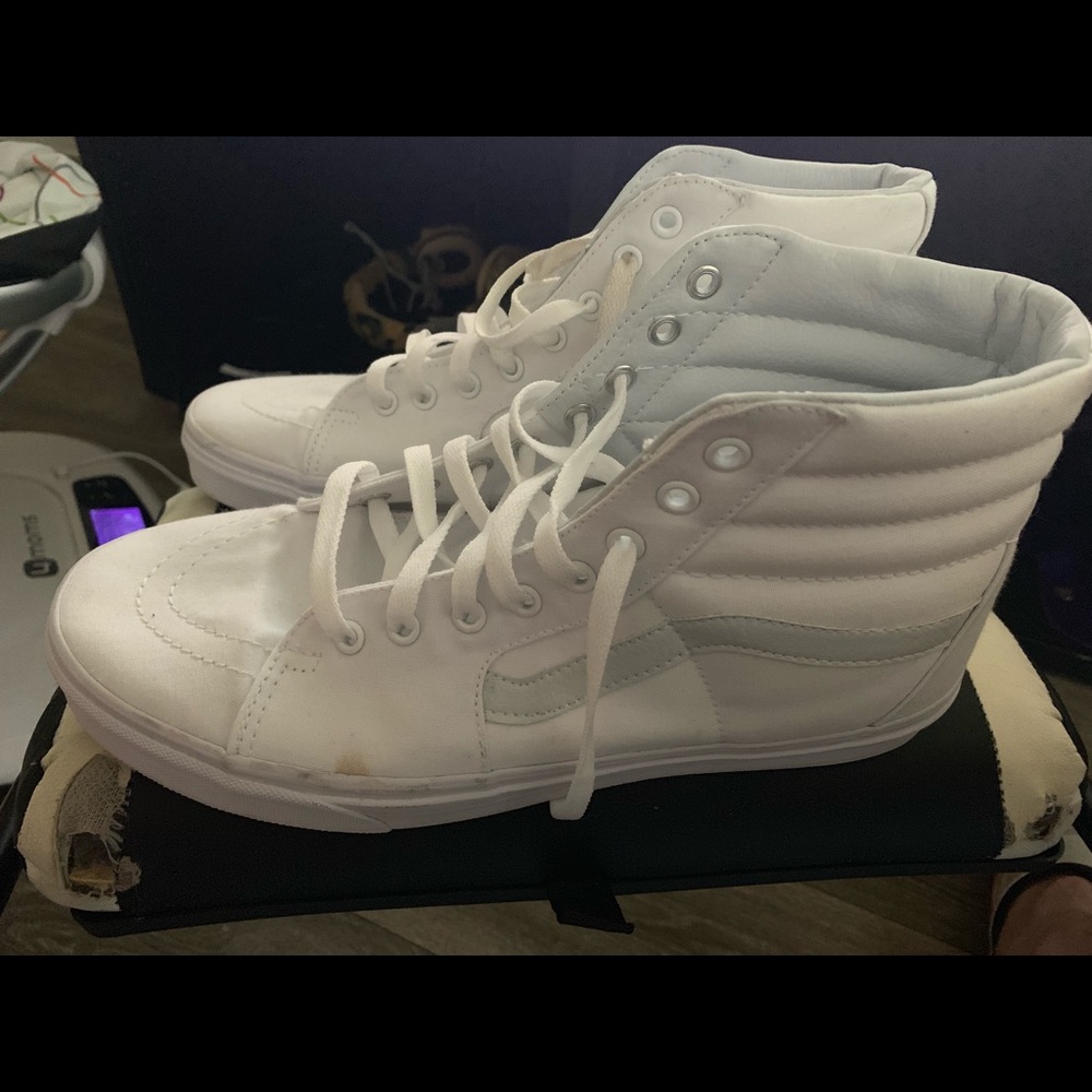 All White Vans